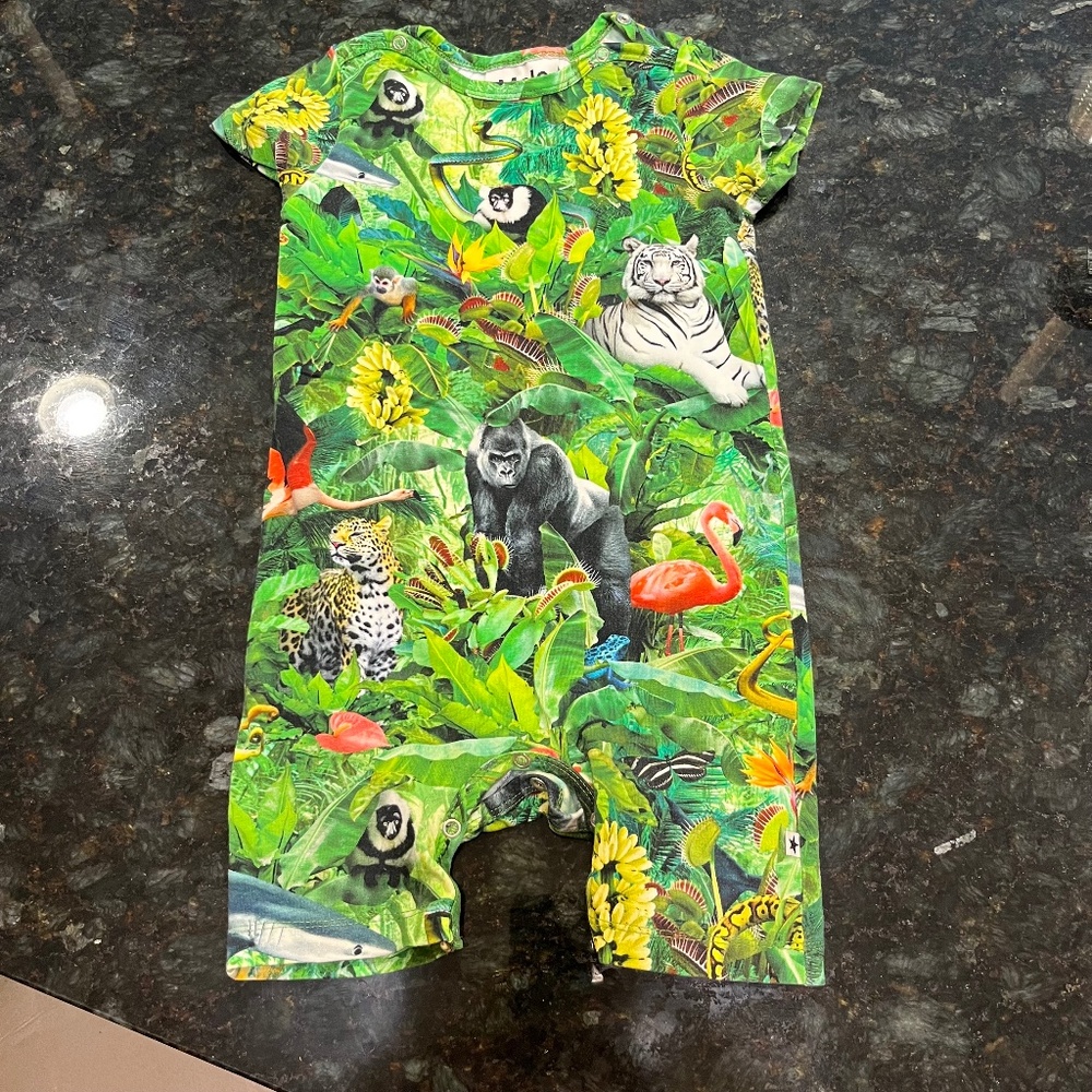 Molo Jungle onesie
